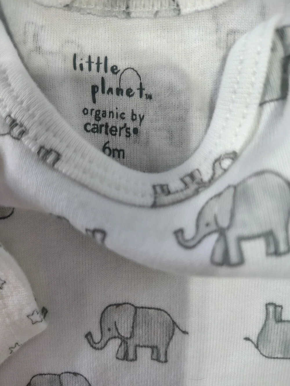 Carter's Little Planet Okie Dokie Gender Neutral Bodysuit Bundle 6pc 3M - 6M
